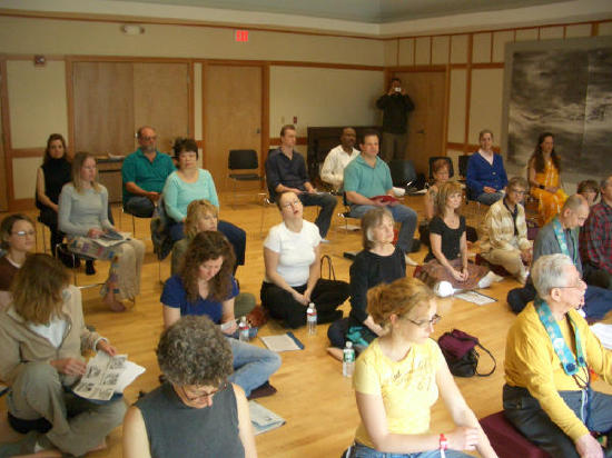 listening to dharma talks